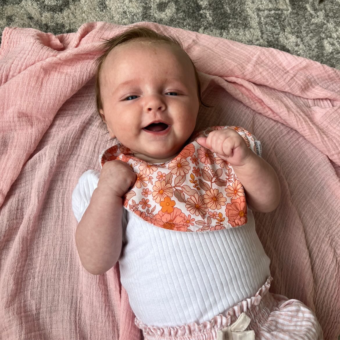 Dribble Bib Bamboo Cotton | Aurelia
