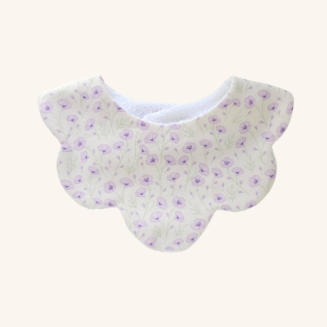 Scalloped Bib | Iris