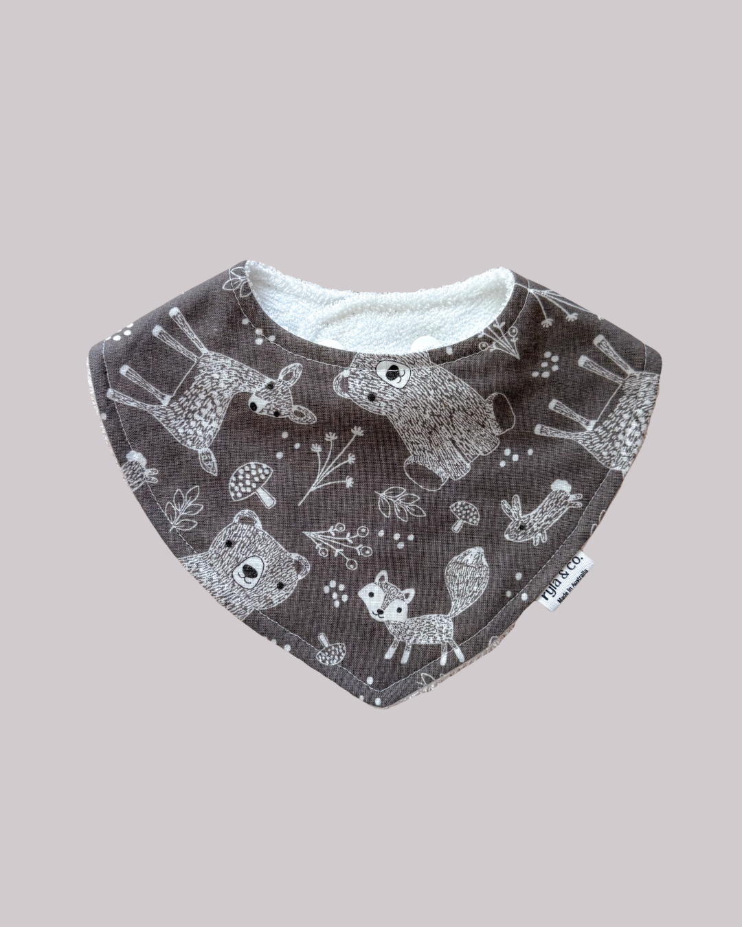 Dribble Bib Bamboo Cotton | Beary friends