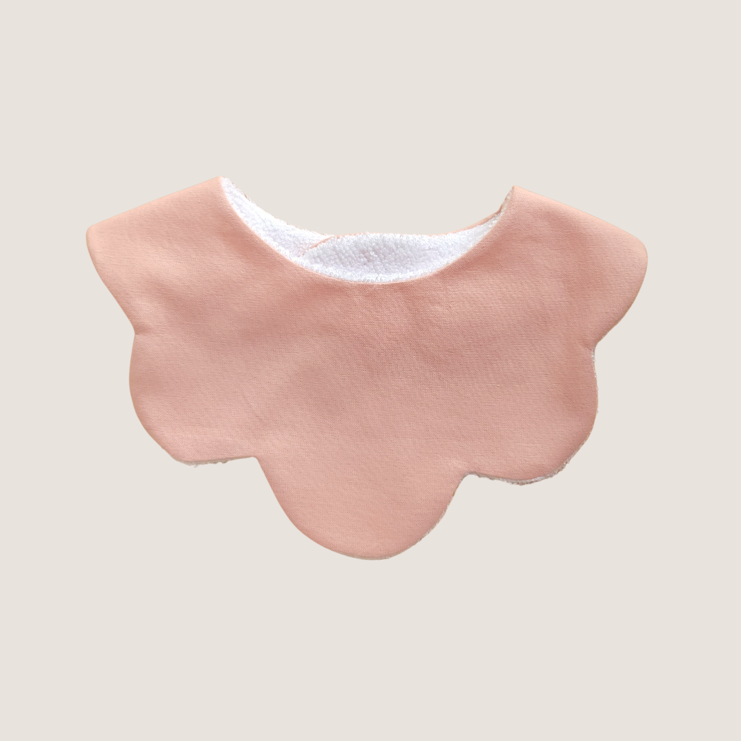 Scalloped Bib | Solid Colours (Assorted)