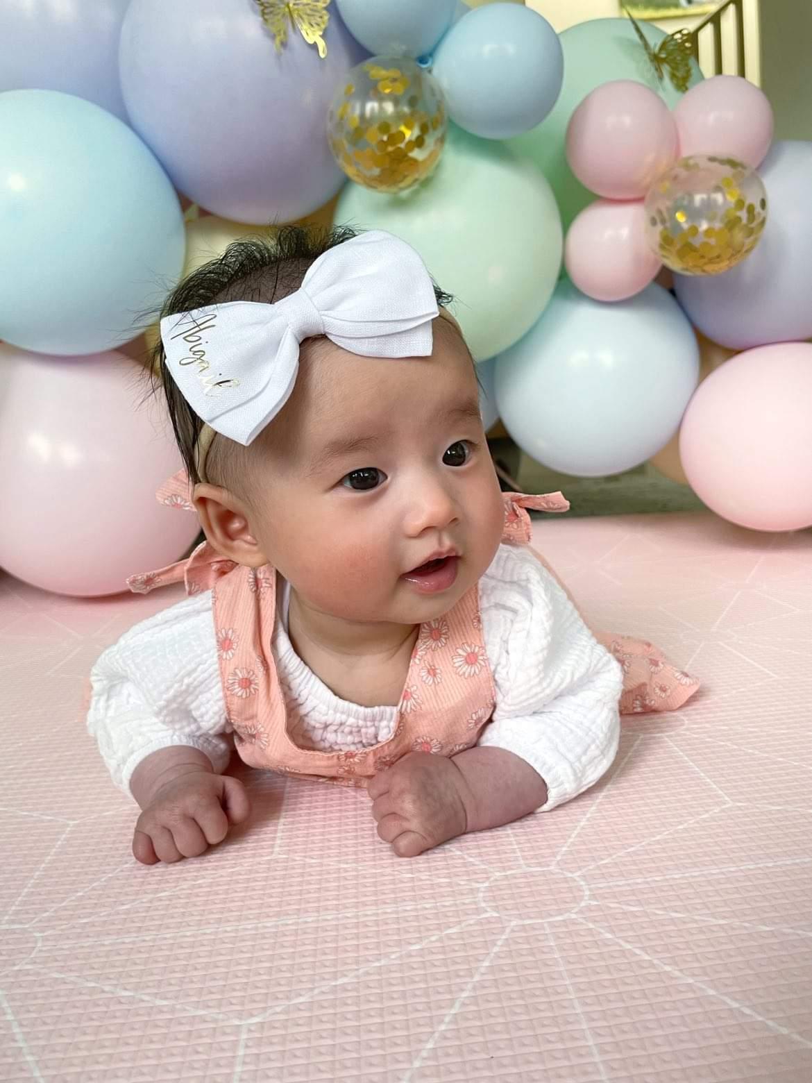 Personalised Emma Bow | Ivory