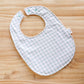 Deluxe Bib | Sage Grid