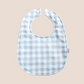 Deluxe Bib | Blue Gingham