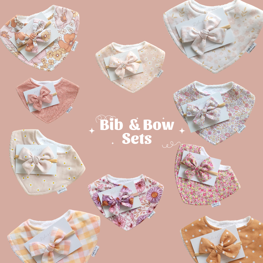 Bib and Bow Sets