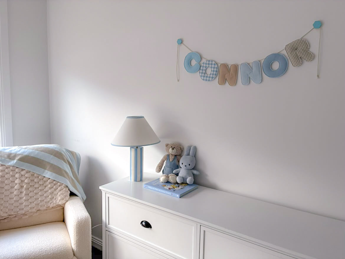 Custom Fabric Name/Letter Banner