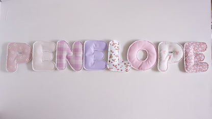 Custom Fabric Name/Letter Banner