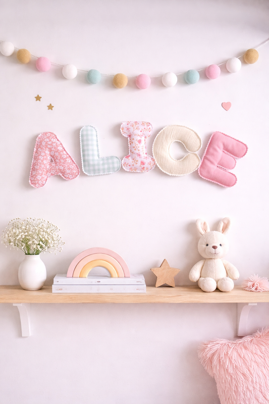 Custom Fabric Name/Letter Banner