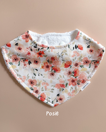 Dribble Bib Bamboo Cotton | Posie