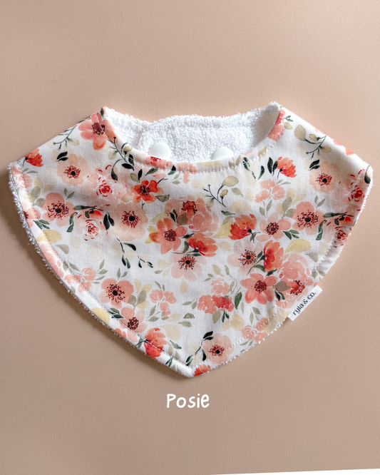 Dribble Bib Bamboo Cotton | Posie
