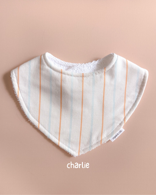 Dribble Bib Bamboo Cotton | Charlie