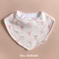 Dribble Bib Bamboo Cotton | Bow obsessed