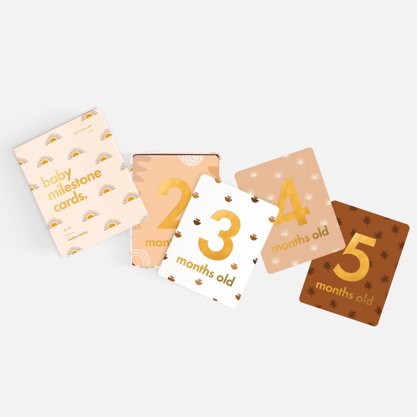 Baby Milestone Cards (Boho)