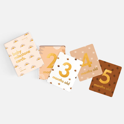 Baby Milestone Cards (Boho)