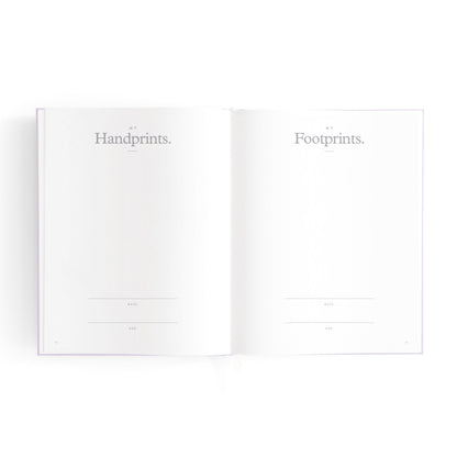 Mini Baby Book (Lilac)