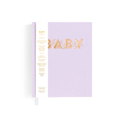 Mini Baby Book (Lilac)