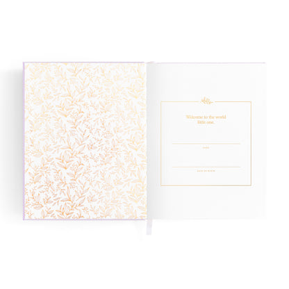 Mini Baby Book (Lilac)