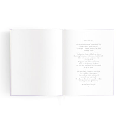Mini Baby Book (Lilac)