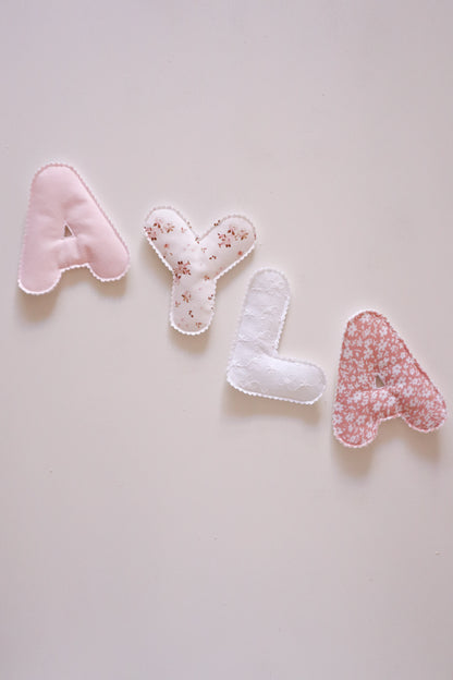 Custom Fabric Name/Letter Banner