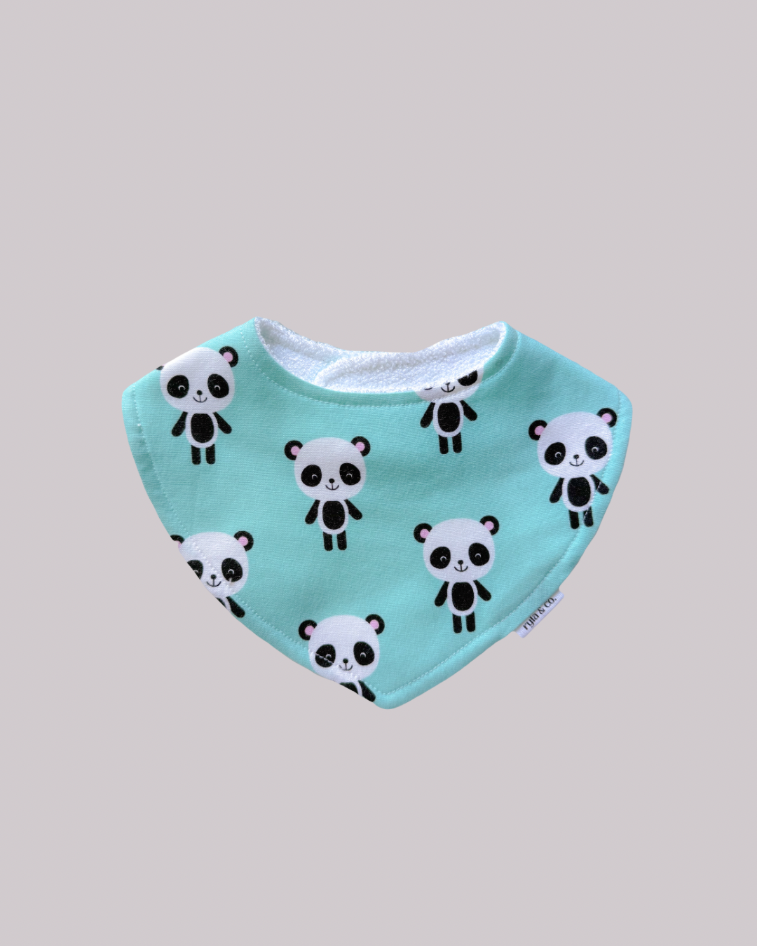 Dribble Bib Bamboo Cotton | Panda