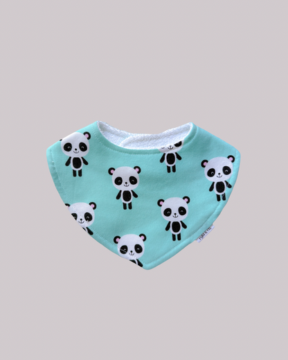 Dribble Bib Bamboo Cotton | Panda