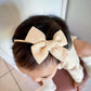 Personalised Classic Linen Bow | Light Beige