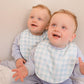 Deluxe Bib | Blue Gingham