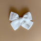 Glitter Edition Personalised Classic Bow (WHITE)