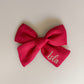 Glitter Edition Personalised Large Bow (RED)