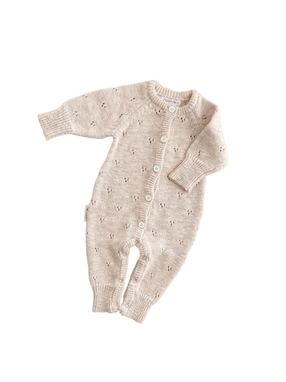 Classic Knit Romper | Petal