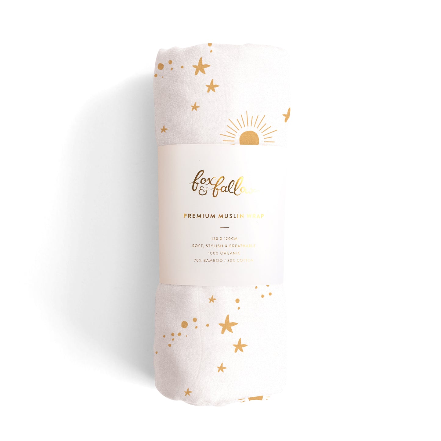 Constellation Organic Muslin Wrap Swaddle