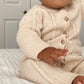 Classic Knit Romper | Biscotti Fleck (Size 1 only)