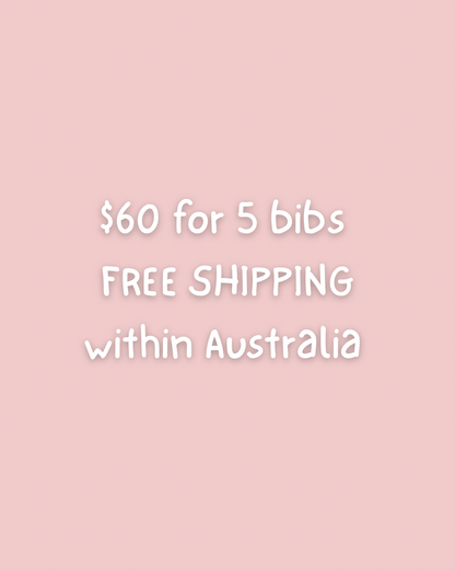 Bib Bundle (Free AU Shipping)