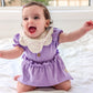 Scalloped Bib | Iris