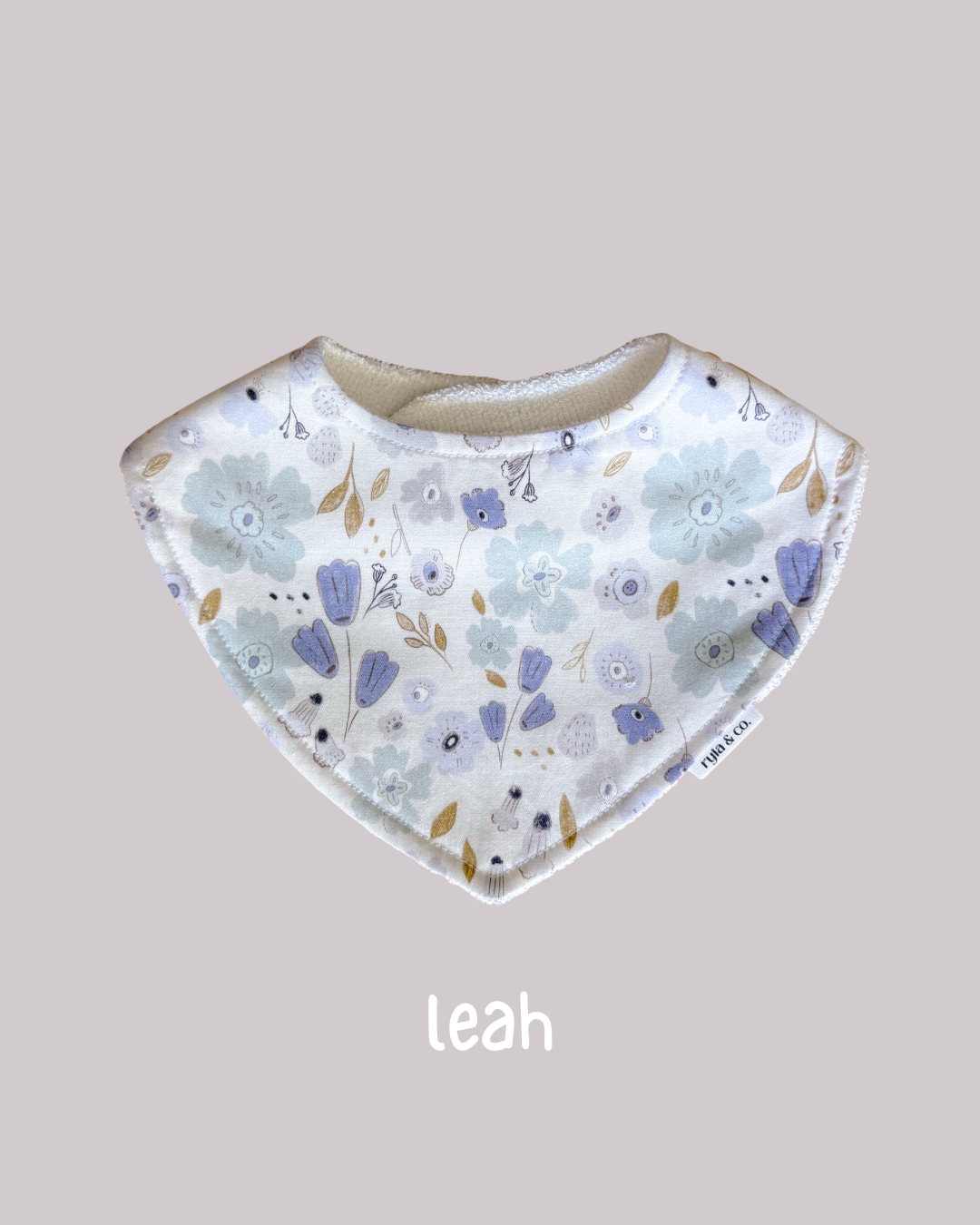 Dribble Bib Bamboo Cotton | Leah