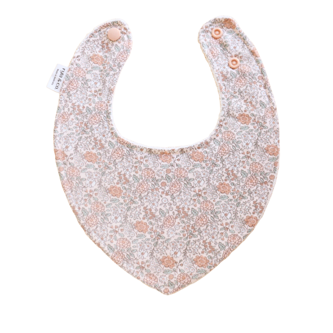 Dribble Bib Cotton Bamboo | Camellia