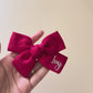 Glitter Edition Personalised Classic Bow (RED)