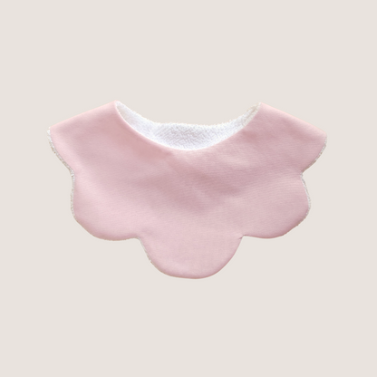 Scalloped Bib | Solid Colours (Assorted)