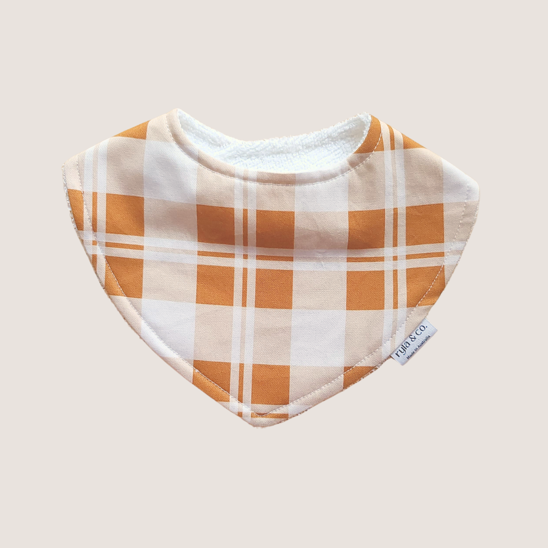 Dribble Bib Bamboo Cotton | River