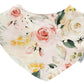 Dribble Bib Cotton Bamboo | Soft Rose