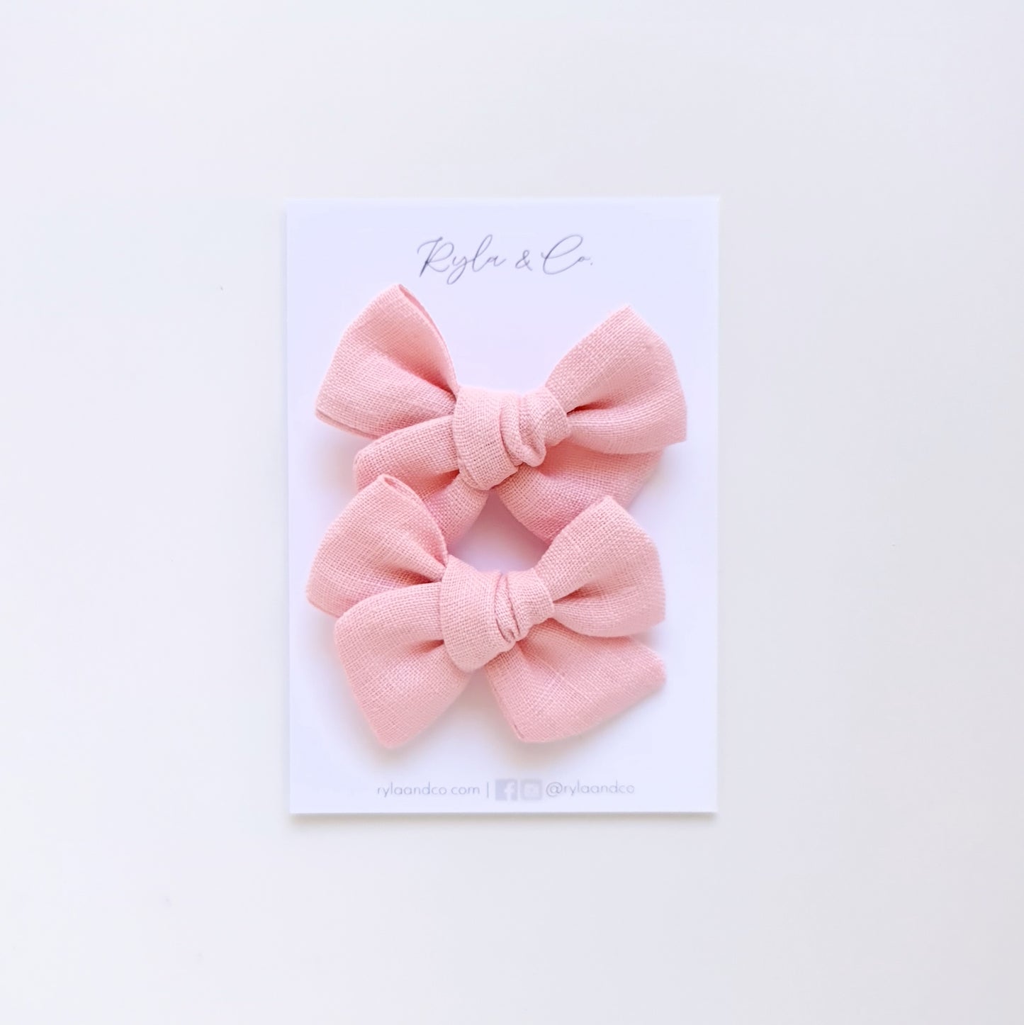 Piggy Tail Set | Peony