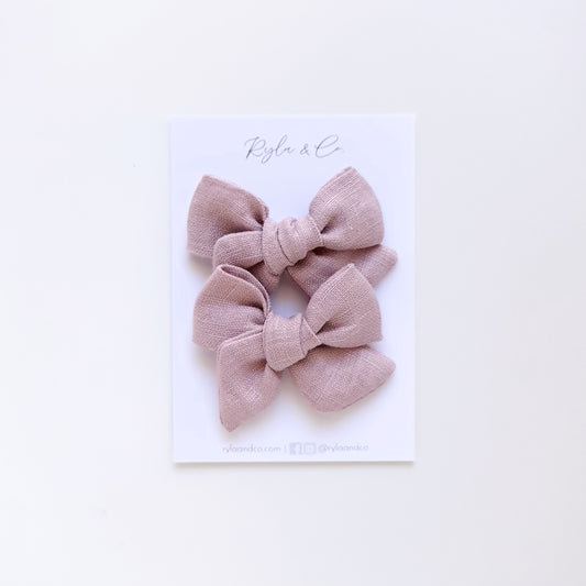 Piggy Tail Set | Blush