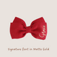 Personalised Emma Bow | Red