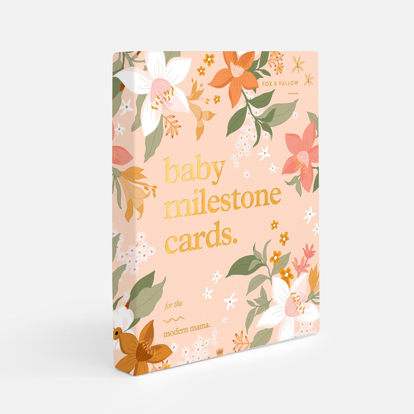 Baby Milestone Cards (Floral)